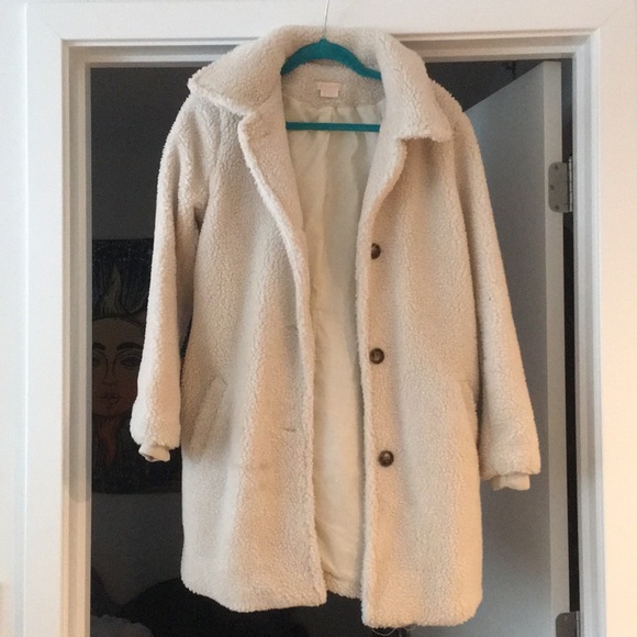 Long sherpa jacket - Picture 2 of 7